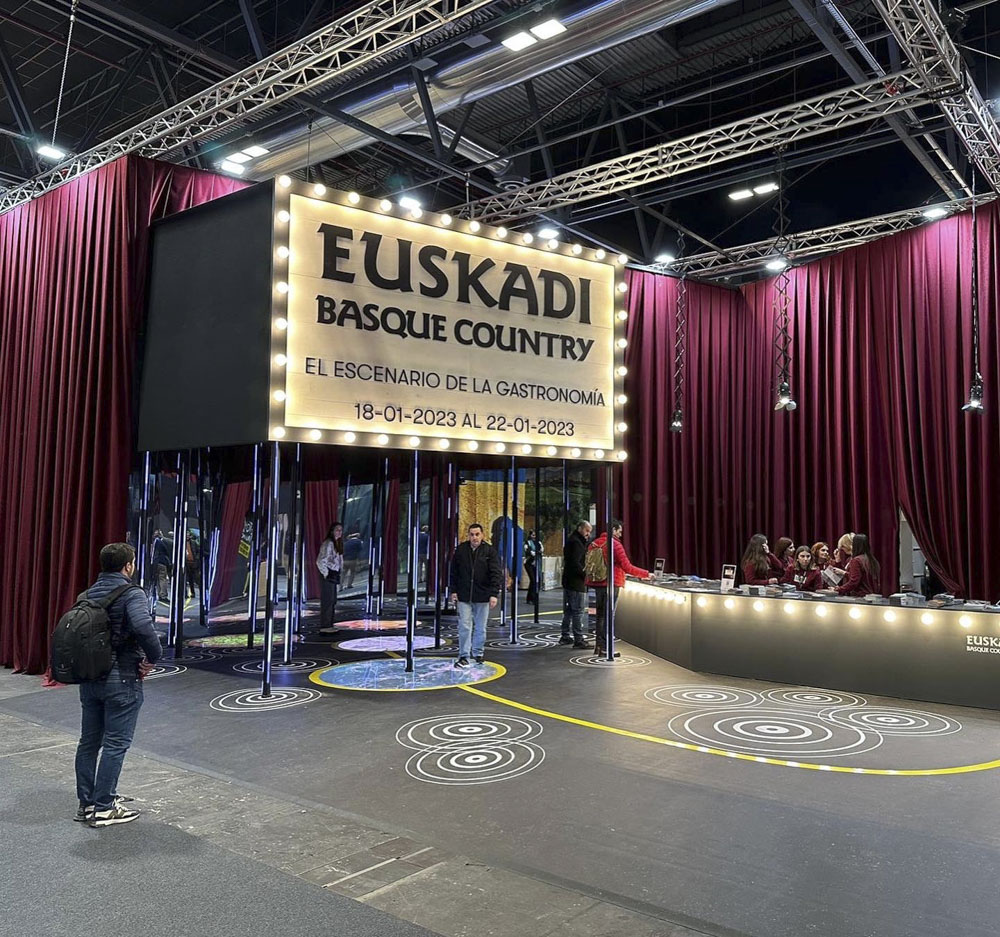 The Basque Country's stand is awarded as the best at FITUR 2023