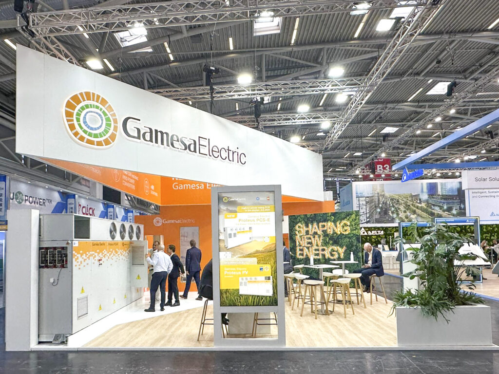 Gamesa Electric en la feria de Intersolar Europe