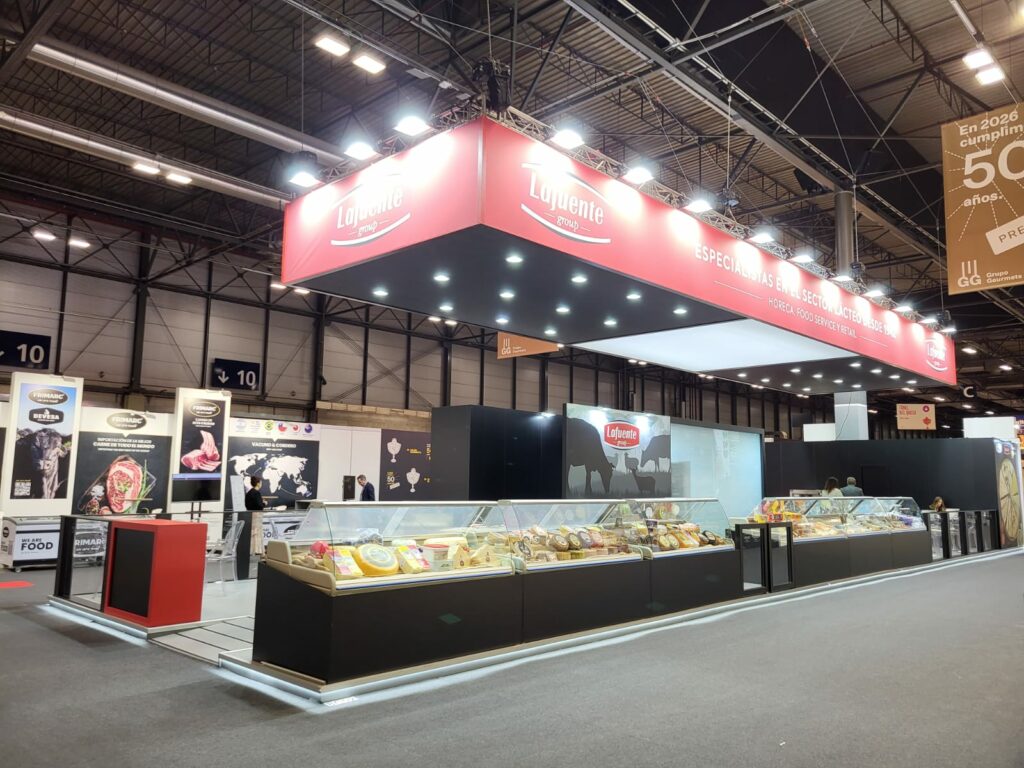 El stand Lafuente desarrollado por Intermedio Montajes en el Salón Gourmet 2025